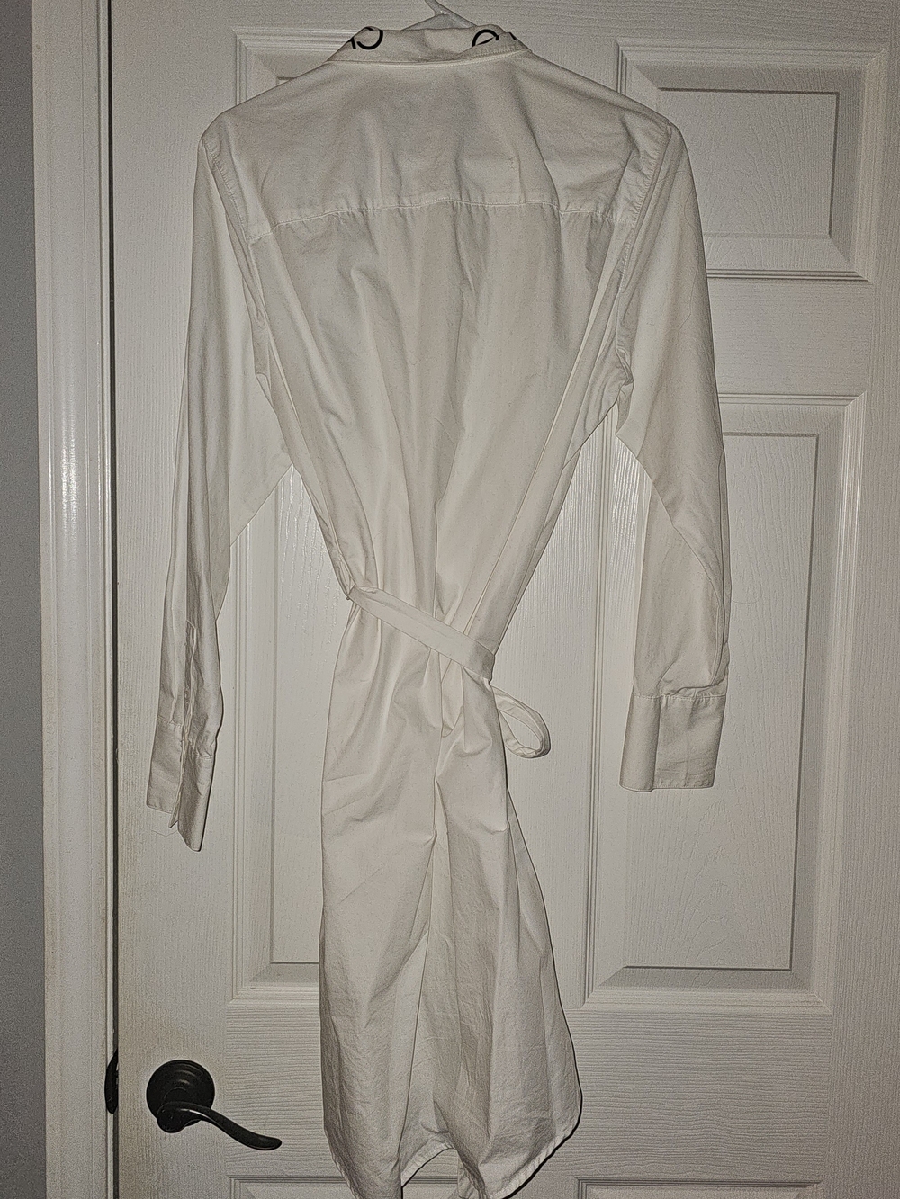 💖💖💖Calvin Klein White Button-Down Shirt Dress - Picture 6 of 6
